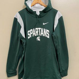 Nike Michigan State Spartans Team Issue Football Sideline Hoodie Men's XL NEW